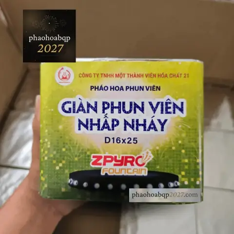 Giàn phun viên nhấp nháy – ảnh 4