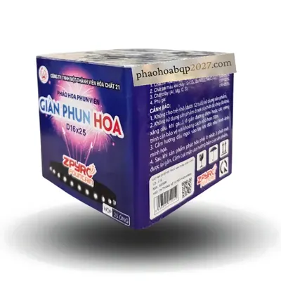 Giàn phun hoa D16x25